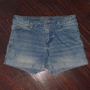 Light plain blue Jean shorts